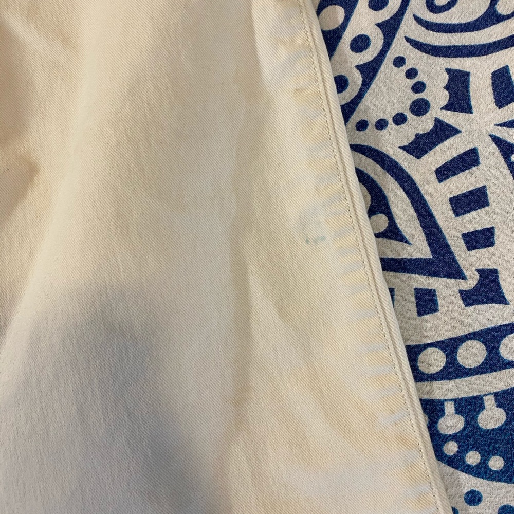 LEVI’S 542 WHITE WIDE LEG CAPRI SIZE 9/10 30 - Picture 5 of 16
